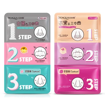 

3-step Blackhead Mask Blackhead Clear Kit Nose Mask for Blackheads Removing Skin Face Deep Cleansing Cosmetic Care Accessories