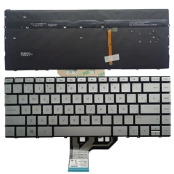 Teclado para portátil HP Spectre x360 13-W 13-W000 13-W010CA 13-W013DX 13-W020CA 13-W023DX 13-W030CA, español, latino, retroiluminado