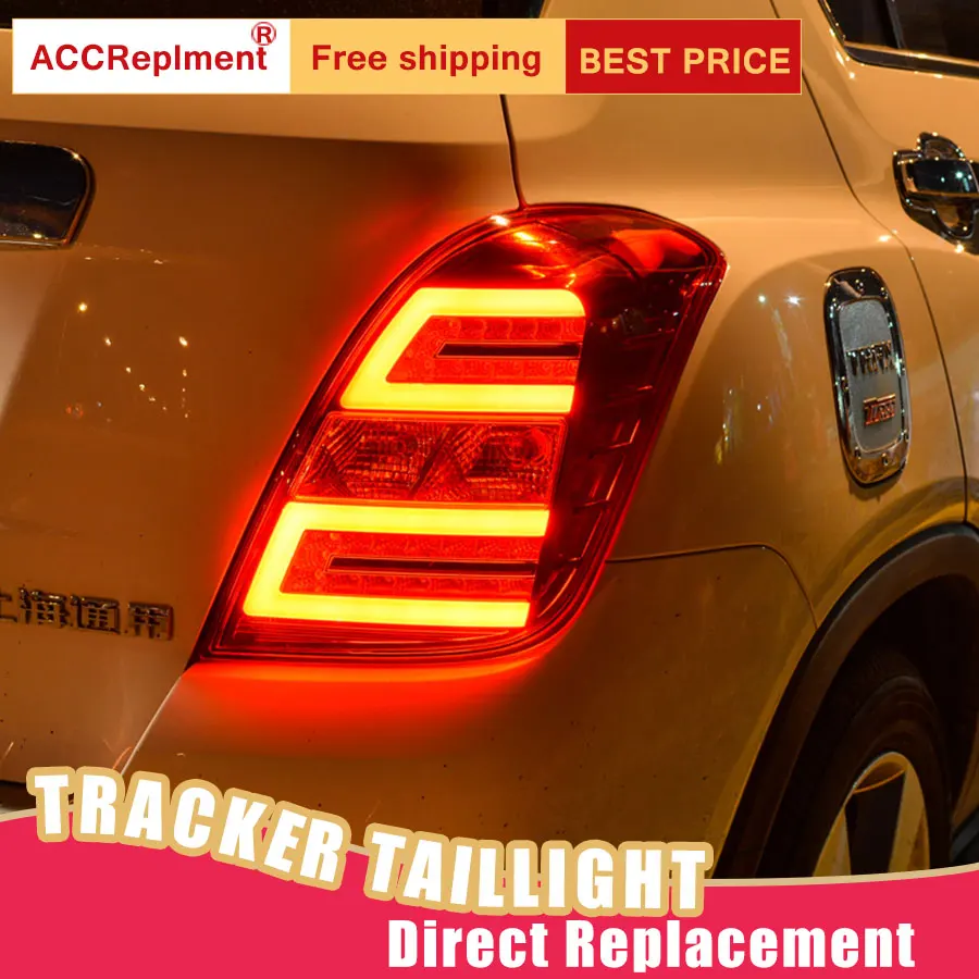 Светодиодный фонарь светильник s в сборе для Chevrolet Trax- светодиодный задний фонарь стоп-сигнал заднего хода светильник беспроводной сзади Резервное копирование лампа DRL для хвостовой части автомобиля светильник s