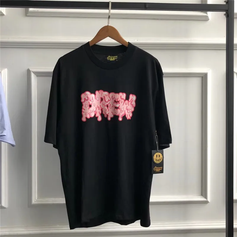 2020ss Drew House Catoon Candy Gum футболки для женщин и мужчин Джастин Бибер DREW футболки летний стиль футболки