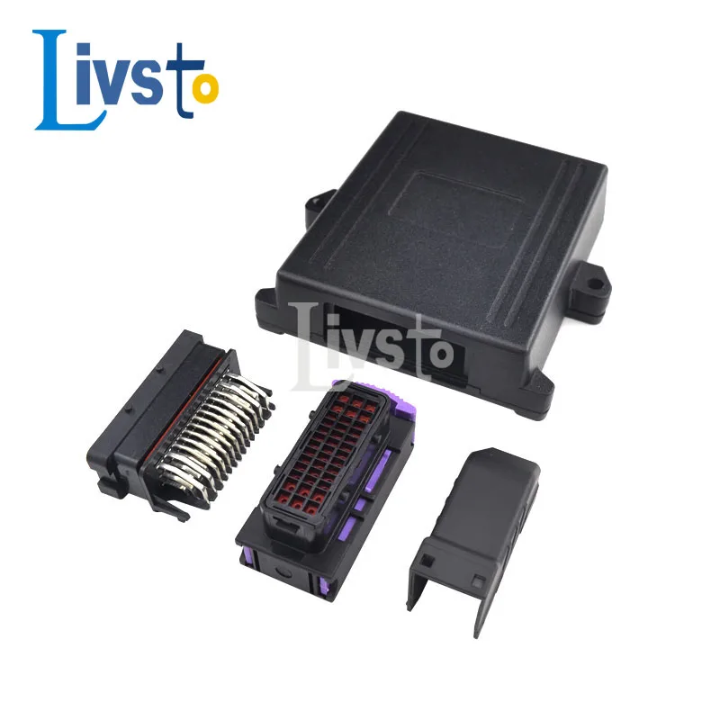1Set39PinWayECUAluminumShellPlugCarControlBoxGenerator