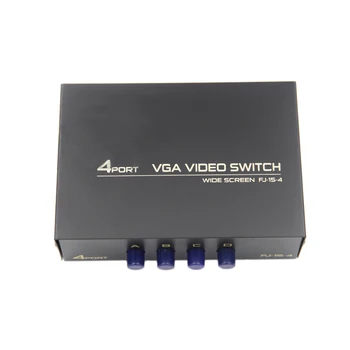 

Vga Switcher Four in and One Out 4 Cut 1 Out Computer Vga Video Switcher Video Converter
