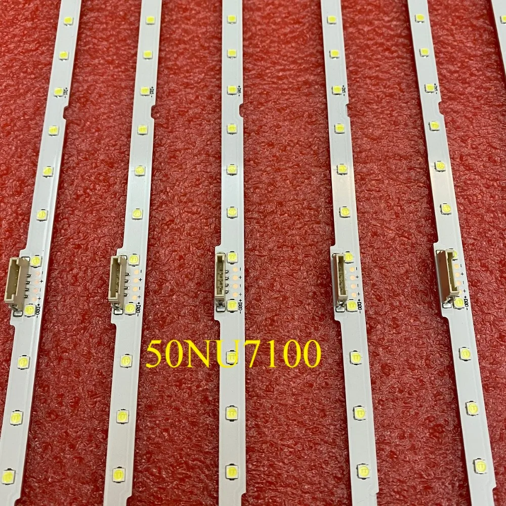 2pcs LED strip for Samsung UE50NU7025 UE50NU7025K UN50NU7100 UE50NU7100 UE50NU7400 UN50NU7400 UE50NU7020 UE50NU7020W UE50NU7090 striplights