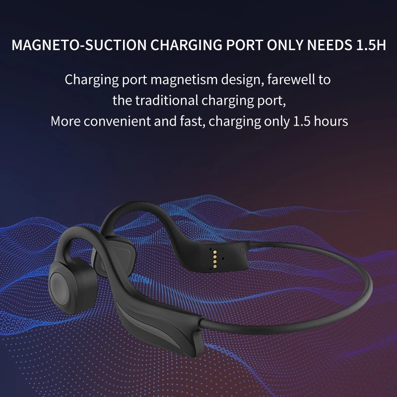 Fones de Ouvido Bluetooth sem Fio Ipx8 à Prova Aikswe Condução Óssea Fone Dwaterproof Água Mp3 Player Música Natação Mergulho Esporte 8gb - Image 6