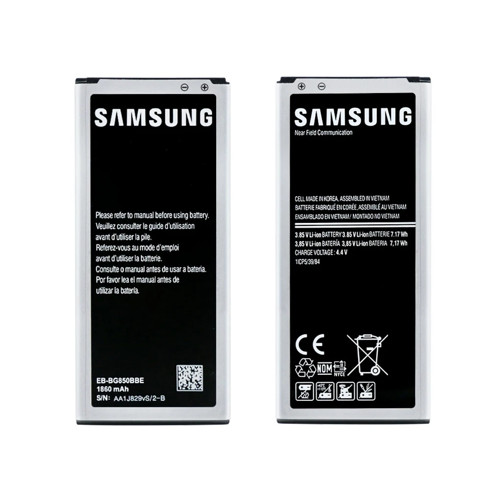 Батарея EB-BG850BBE для samsung Galaxy Alpha SM-G850F G850FQ G850Y G850M G850T G850A G850S G850L G850K 1860 мАч NFC