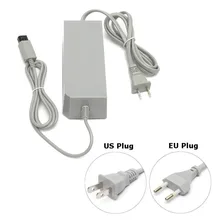 ЕС/США вилка 100-240 В AC адаптер питания Шнур кабель для nintendo-wii консоль домашняя Замена настенный адаптер питания серый