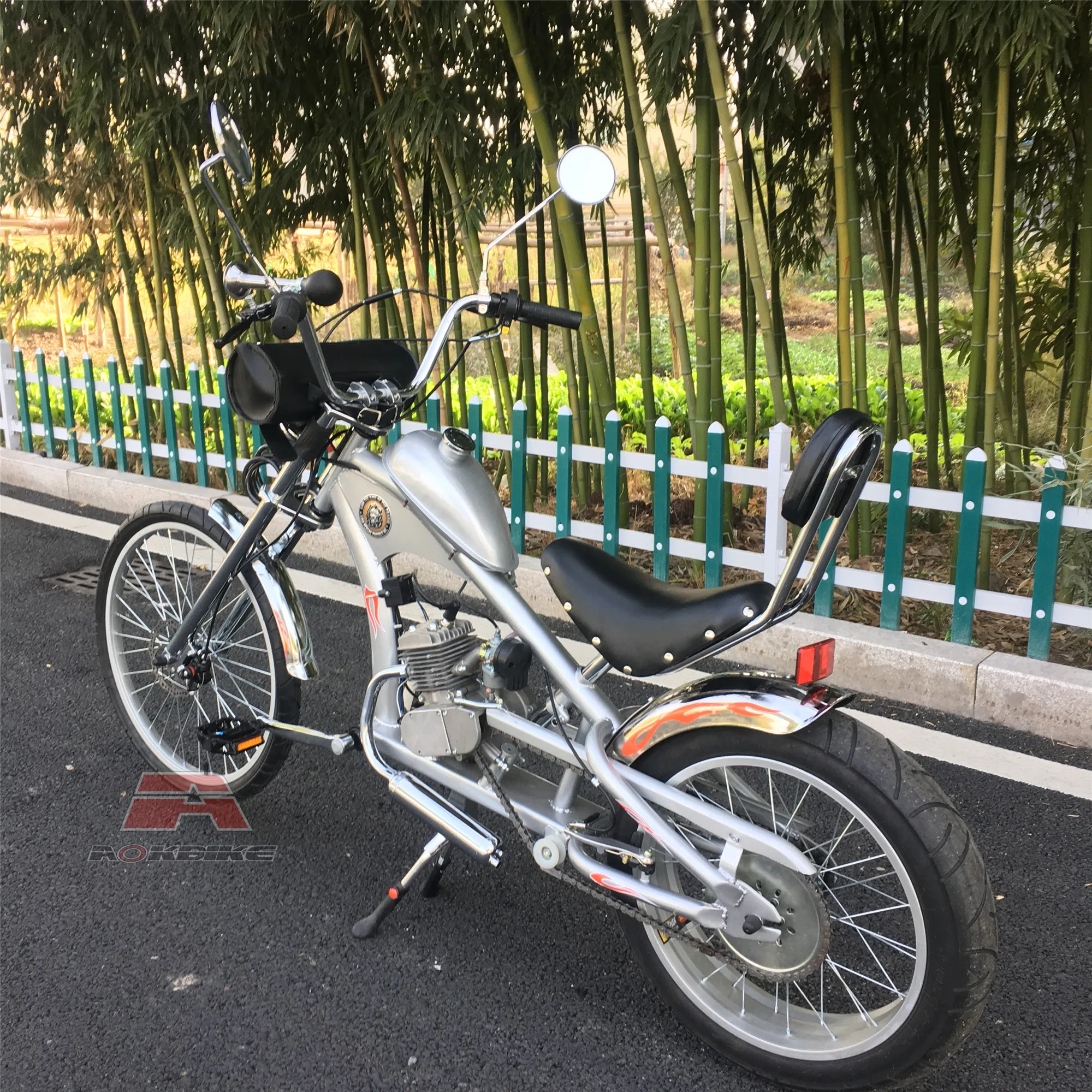 48cc Motorized Bicycle Low Rider Offroad Strong Bike 20“”-24\