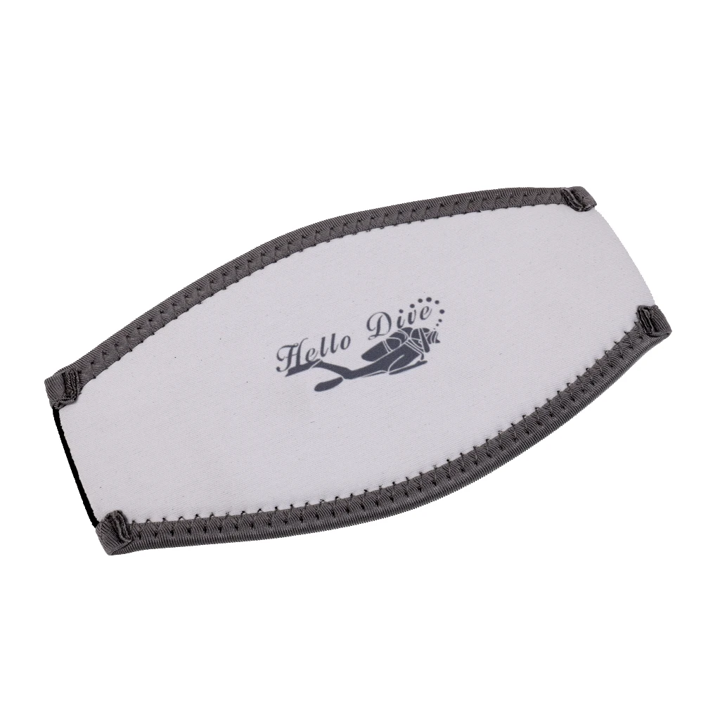 Neoprene Scuba Dive Snorkel Cover Padded Protection Free Diving Long Hair Strap Water Sports Accessories snorkel set diving mask strap cover diving head cover