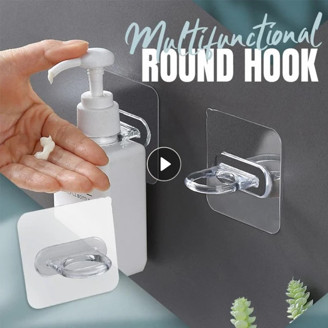 bathroom shower gel soap bottle hook