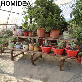 

Plante Stojaki Rak Bunga Terraza Balkon Pot Indoor Wood Plant Rack Stojak Na Kwiaty Dekoration Balcony Shelf Flower Stand