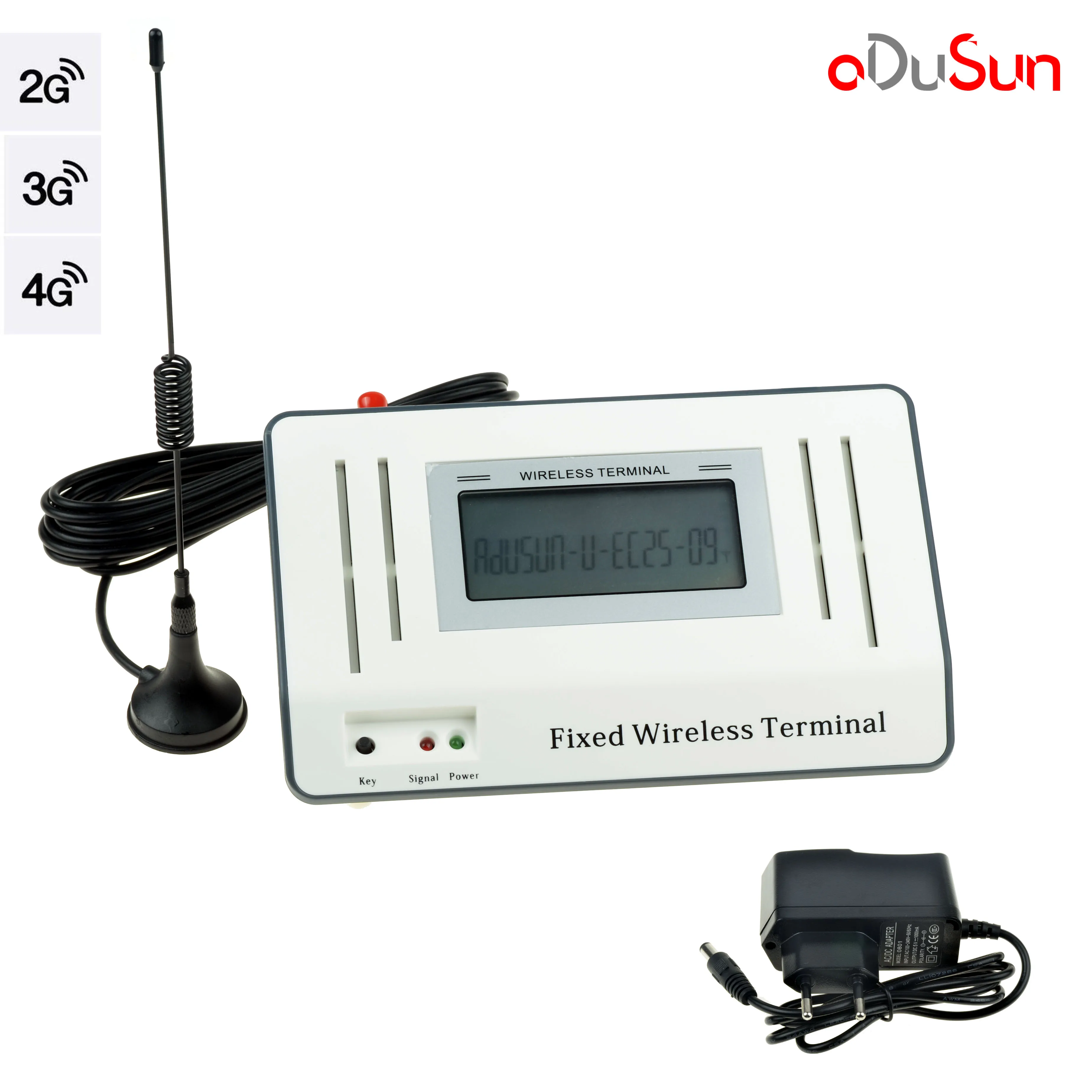 Wireless Module 4G LTE Fixed Wireless Terminal LCD LED Display for Alarm System PBX Elevator support Caller ID Change IMEI with RJ11 Clear Voice