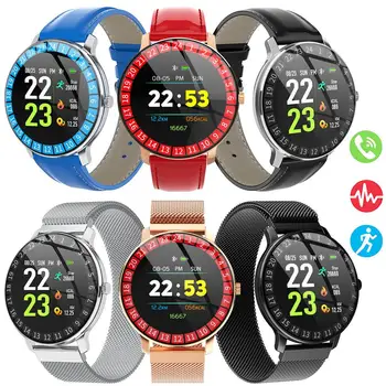 

2019 New Sports Activity Fitness Tracker Bluetooth Smart Watch Heart Rate Monitoring Messages Push for Cell Phones