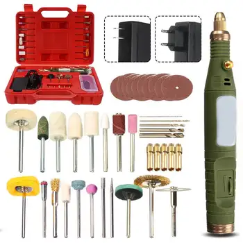 

Mini Electric Drill Grinder Set Drilling Carving Polishing Engraving Milling Pen For Carving Grinding Cutting Trimming Polishing