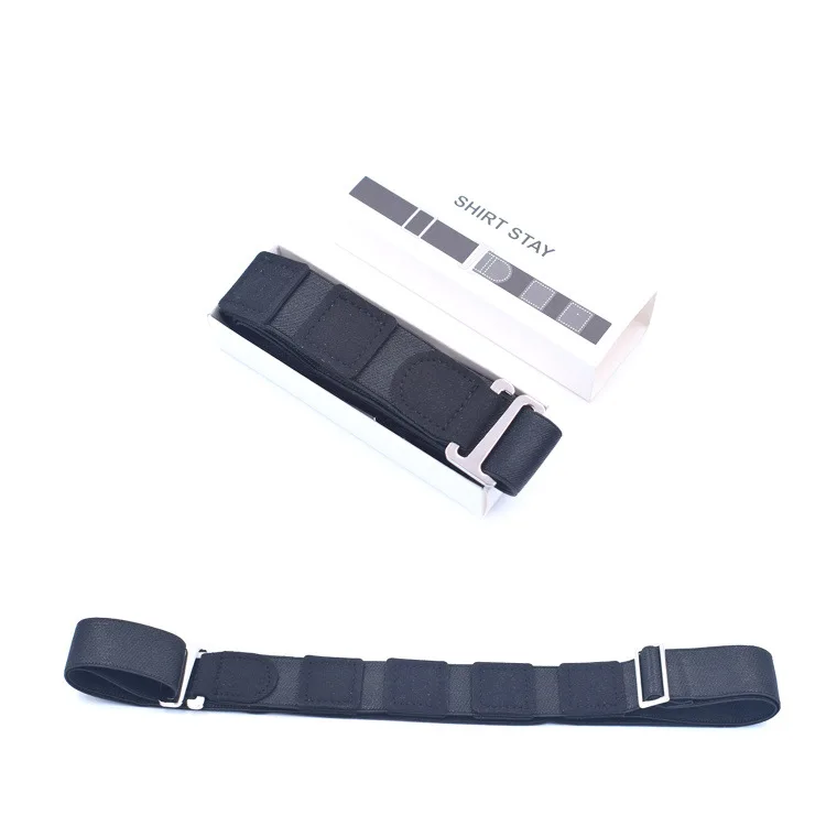 3.0cm Shirt Stay Элегантные подтяжки для взрослых мужчин и женщин, 2,5 см, 3 см, Подарочные подтяжки на застежке, Эластичные подтяжки из нейлона, пластика, металлического сплава, регулируемые подтяжки - Цвет: 3.0cm Shirt Stay