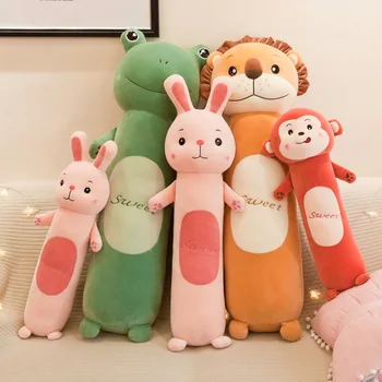 

Soft Long Animal Pillow Creative Down Cotton Plush Pillow Doll Children's Plush Gifts Anime Plush Toys for Kids