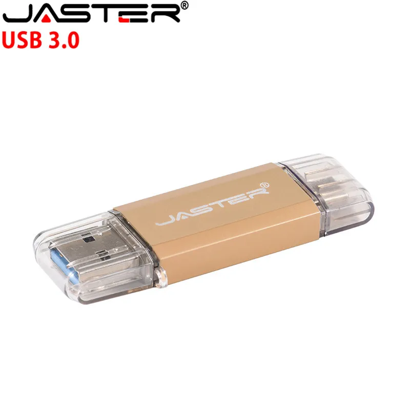 USB 3 0 Type C 1 usb флэш накопитель 64 Гб металлический пользовательский флеш 32 флешка 16