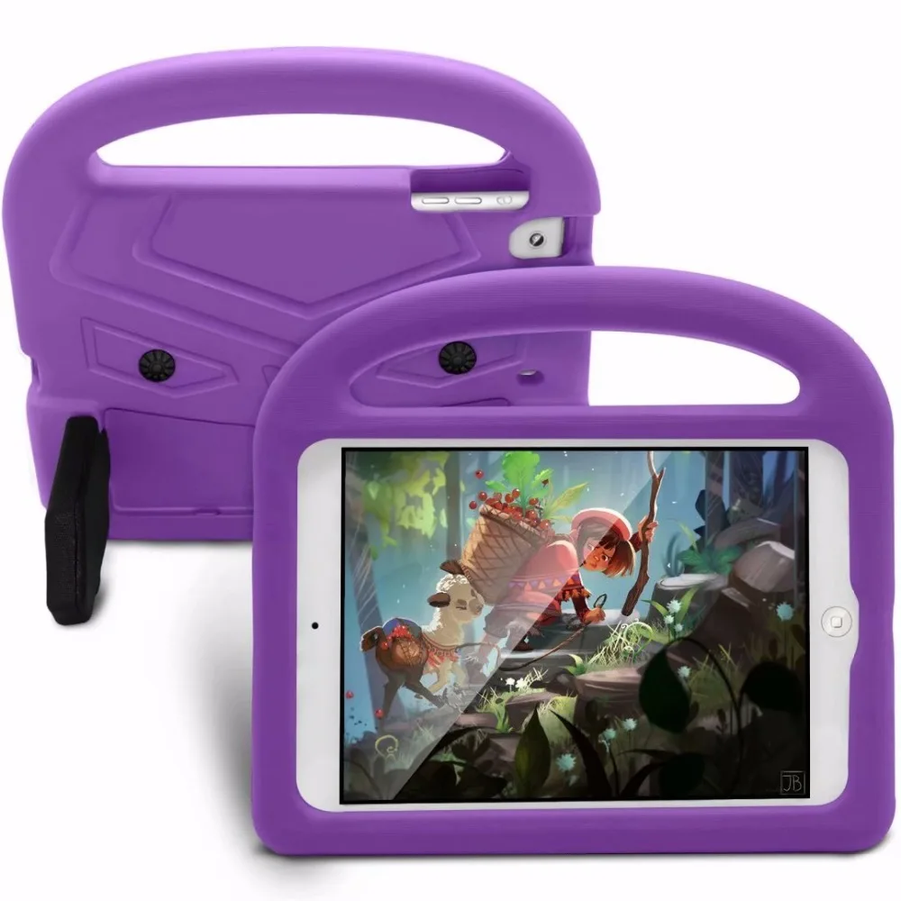 Для Apple iPad Mini1/2/3/4 EVA пены противоударный чехол для iPad Mini 1 2 3 4 Funda Coque дети Стенд защитный чехол