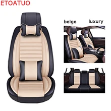 Чехлы для сидений автомобиля из искусственной кожи с полным покрытием для audi a6 c5 c6 c7 4f avant allroad audi a7 audi q3