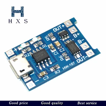 

10Pcs Micro USB 5V 1A 18650 TP4056 Lithium Battery Charger Module Charging Board With Protection Dual Functions 1A Li-ion