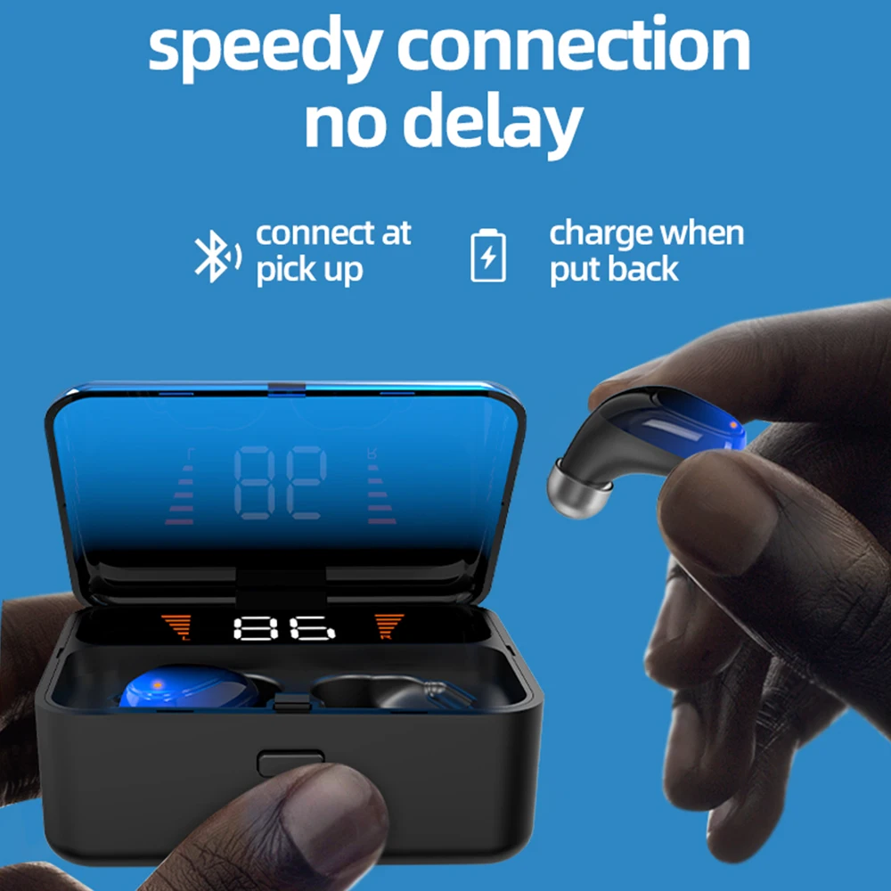 Беспроводные наушники Bluetooth 5,0 наушники настоящие стерео наушники IPX5 водонепроницаемая Спортивная гарнитура с HD микрофоном для Xiaomi samsung