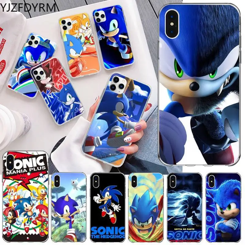 

Sonic The Hedgehog Running Phone Case for iphone 12 pro max 11 pro XS MAX 8 7 6 6S Plus X 5S SE 2020 XR cover
