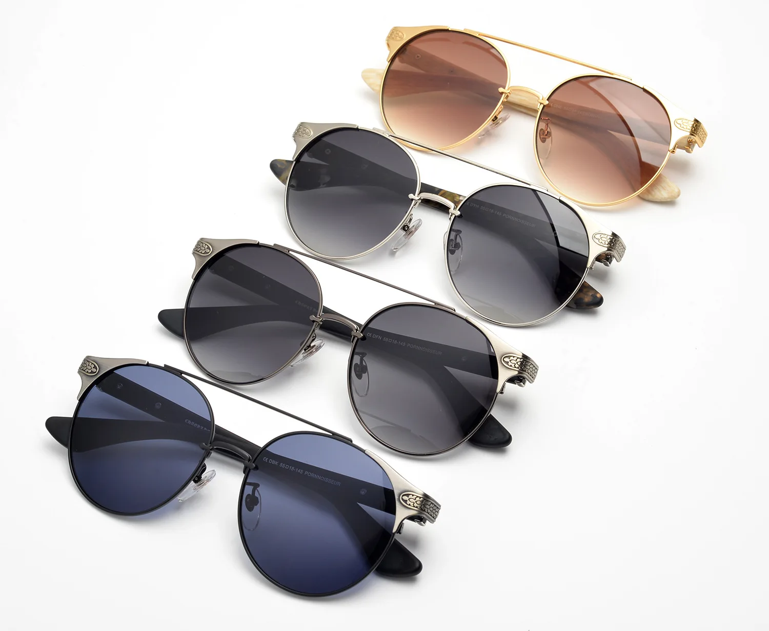 

New Style High-End Retro Sun Glasses High-End Men And Women Universal Style Sunglasses Simple Japanese Korean Trend Style UV-Pro