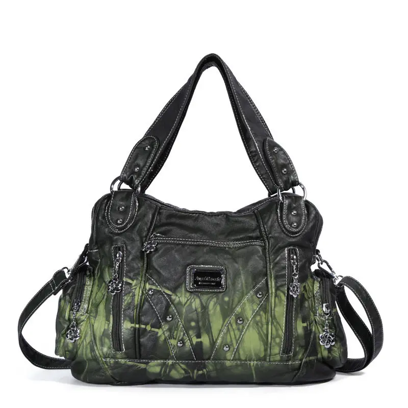 Женская сумка, приятная на ощупь, с верхней ручкой, сумка на плечо, из искусственной кожи, сумка-тоут, Женская сумочка, кошелек, Бостонская сумка на молнии