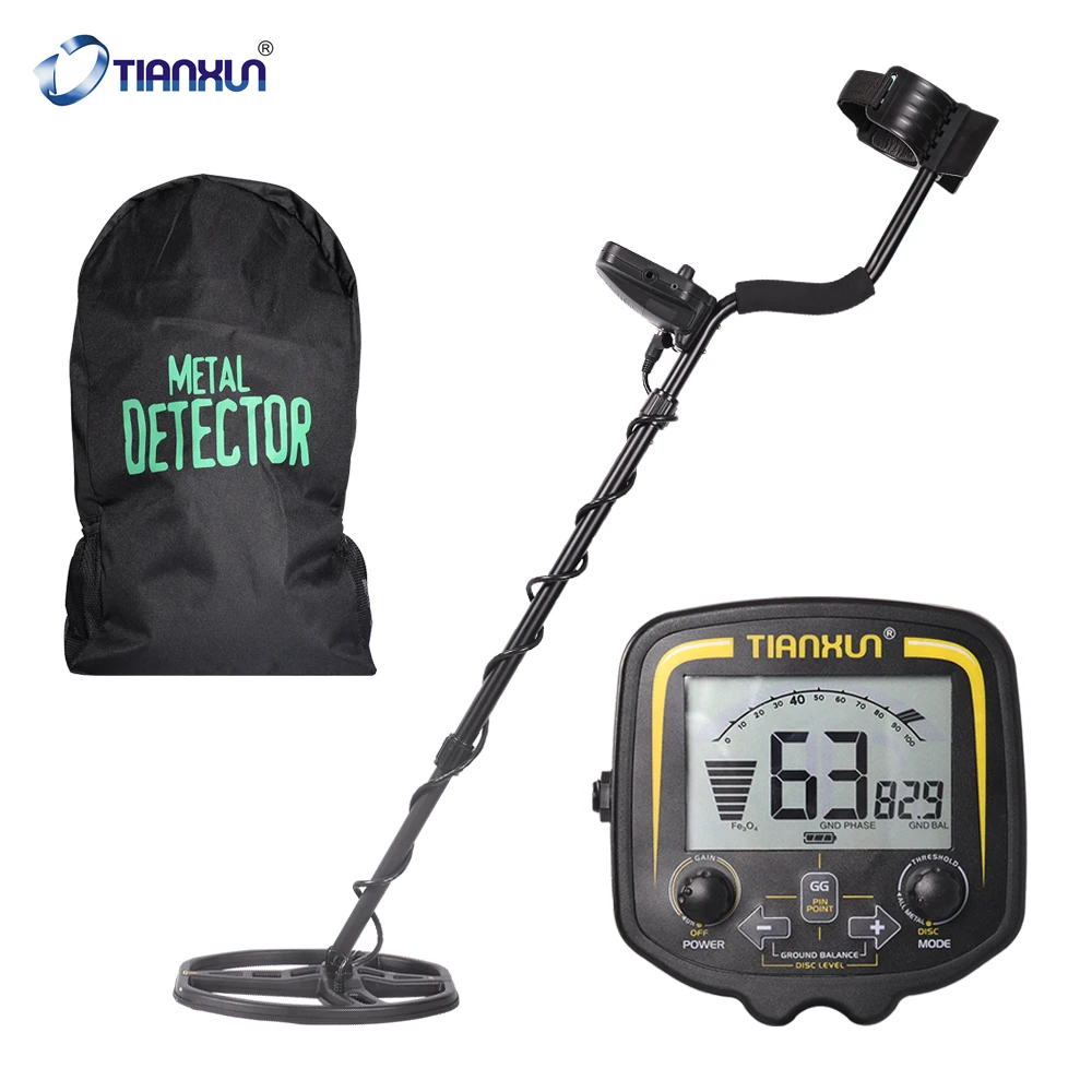 With Bag TX-850+ GP360+ наушники+ сумка портативный высокочувствительный подземный металлический детектор для золота Охотник искатель ЖК-дисплей Глубина 2,5 м - Цвет: With Bag