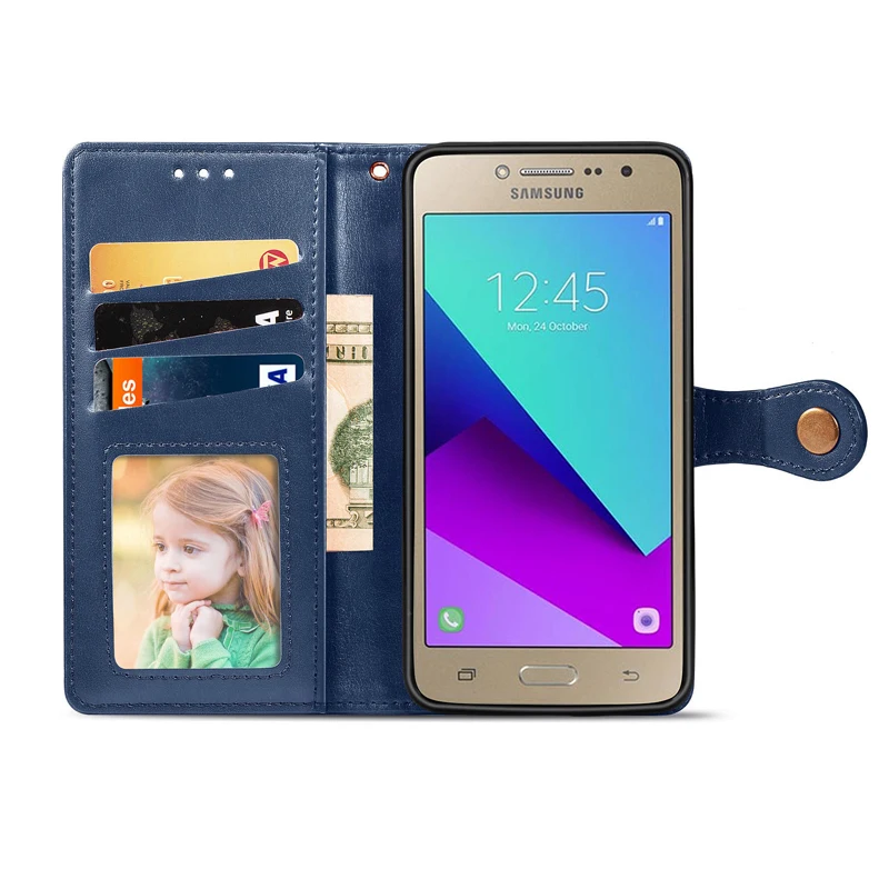 Чехол для samsung Galaxy J2 Prime, чехол-книжка, кожаный чехол-кошелек, чехол s, чехол для samsung J2 Prime G532, SM-G532F, чехол для телефона