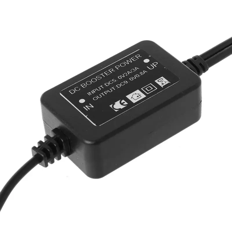 9 в батарея Eliminator USB 5 в Boost до 9 в кабель для мультиметра микрофон маршрутизатор кабель для передачи данных