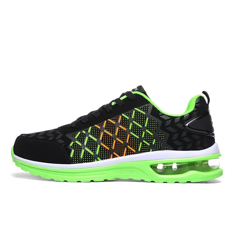 Оригинальные мужские кроссовки для бега Disruptor 2 Черные Кроссовки KAYANO Gel 90 Zoom Air 720 дышащие прочные спортивные тройные-S 500 для ходьбы - Цвет: Зеленый