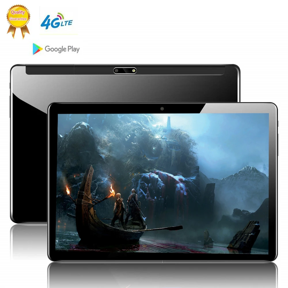 

tablet 10 polegada Global Version 10.1 inch 2.5D Glass Tablet PC 10 deca Core 8GB RAM 128GB ROM Android 9.0 WiFi 3G 4G LTE IPS