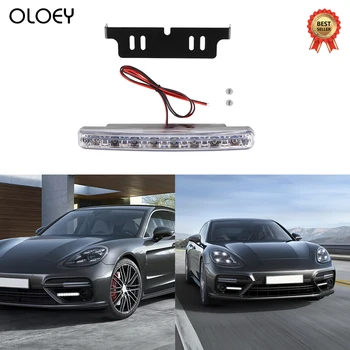 

2019 New Hot 1PC 6000K Car Led Daytime Driving Running Light 8LED DRL Car Fog Lamp Waterproof White Light DC 12V