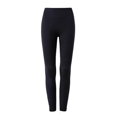 Black Yoga Pants Бесшовные леггинсы для тренажерного зала, штаны для йоги, женские Леггинсы для йоги, спортивные женские штаны для фитнеса, женские одноцветные леггинсы для контроля живота - Цвет: Black Yoga Pants