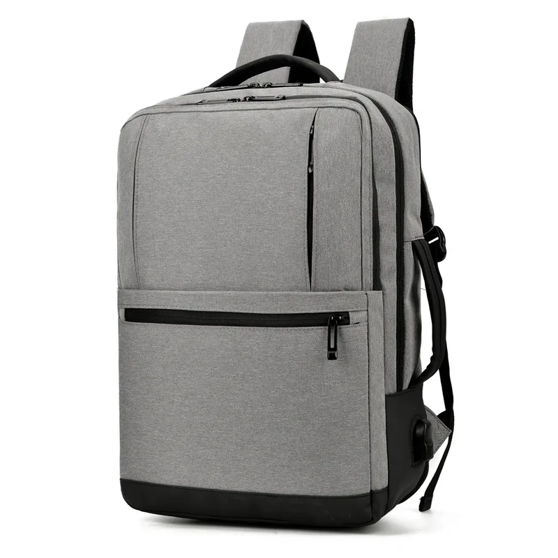 

Backpack Men's New Style High-End Business Travel Large-Volume Men Computer Backpack-Expanded Capacity Fashion School Bag