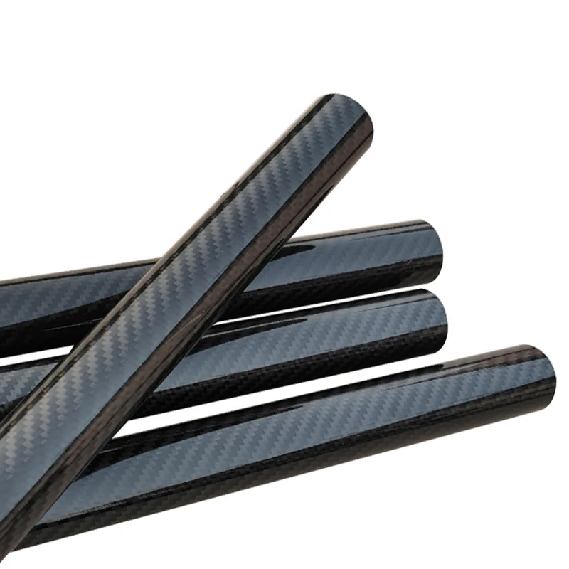 1 Pcs 1000mm 3K Carbon Fiber Tube Diameter 16mm 17mm 18mm 19mm 20mm 22mm Glossy Surface for Plant Protection Aircraft
