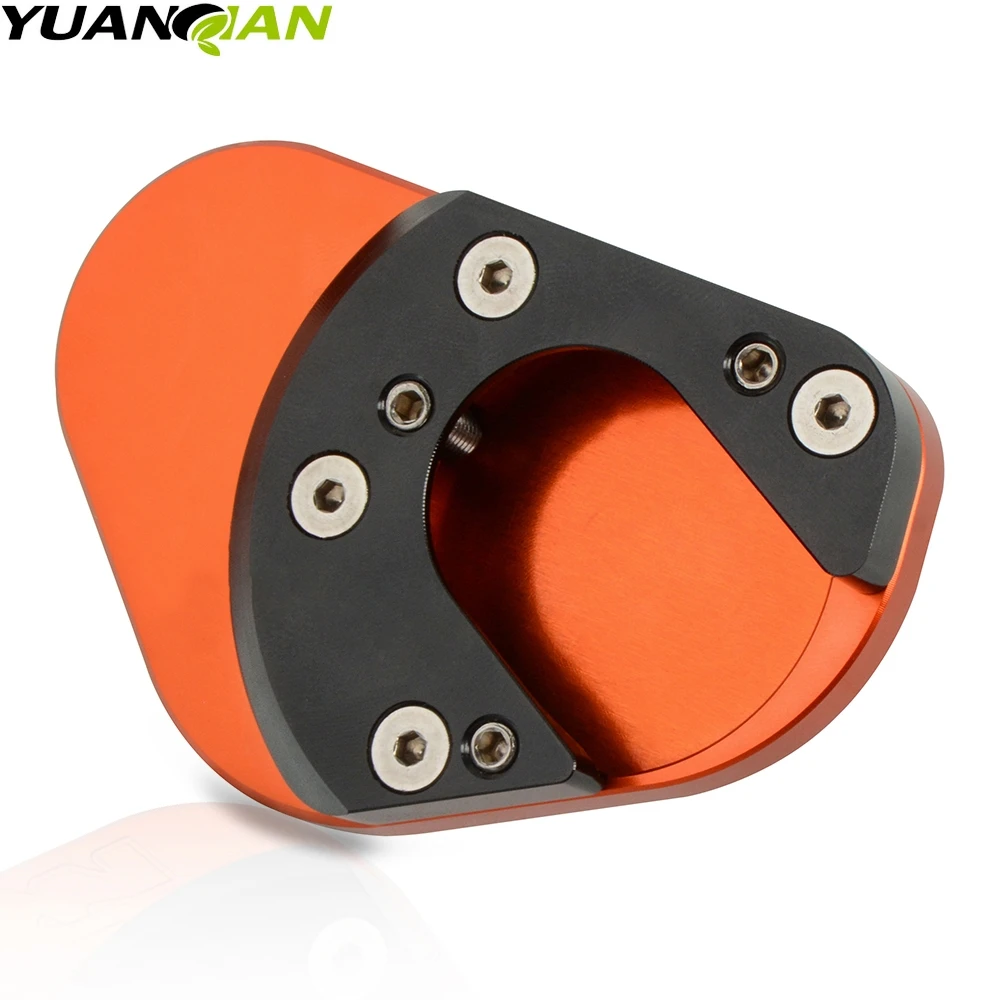 CNC Kickstand боковая стойка наращивание накладка пластина для KTM DUKE RC 125 200 390 Enduro supermoto SM SMC Приключения 690 950 990