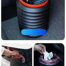 Автомобильная Складная бочка для мусора для Mitsubishi ASX Outlander Lancer Colt Evolution Pajero Eclipse Cross Grandis Zinger