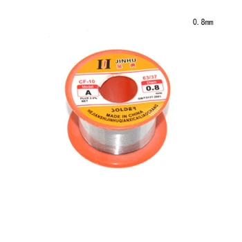 

0.3/0.4/5/6/8/1 MM 63/37 FLUX 2.0% Tin Lead Tin Wire Melt Rosin Core Solder Soldering Wire Roll 50g