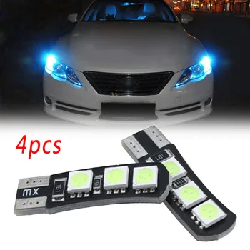

T10-6SMD LED Light 8000K Plug & play 4pcs Ice Blue LED No Error Eyebrow Eyelid