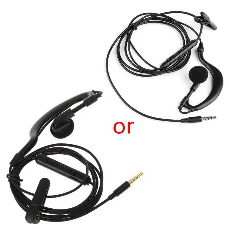 

3.5mm Single In-Ear Only Mono Earphone Earbud w/ Mic For Phone Samsung 634A