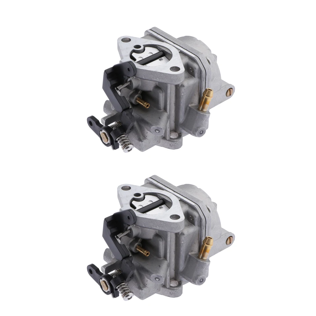 2x Carburetor Carb Assy 4 stroke For Tohatsu Nissan Mercury Outboard 4HP 5HP | Автомобили и мотоциклы