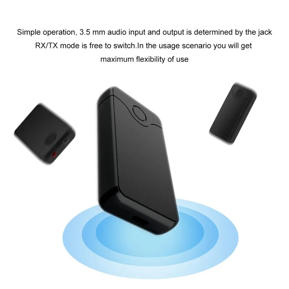 B18+ 2 в 1 Bluetooth передатчик и приемник Беспроводной 3,5 мм аудио Музыка адаптер автомобилей Беспроводной адаптер для Мобильные телефоны лэптоп