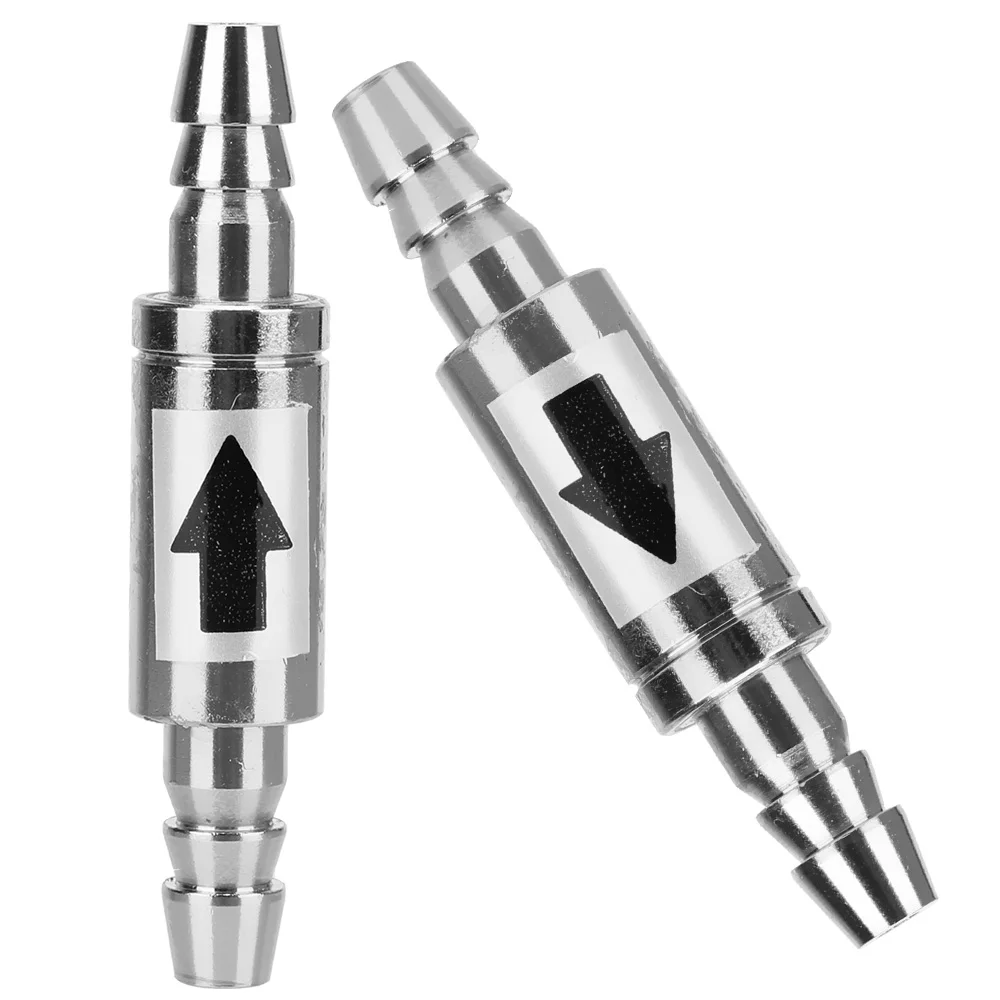 Dioxide Cylinder To CO2 System Diffuser Stainless Steel Check Valve For CO2 equipment Non Return Water 4mm Aquarium Water Valve aquarium co2 diffuser co2 check valve aquarium co2 accessories