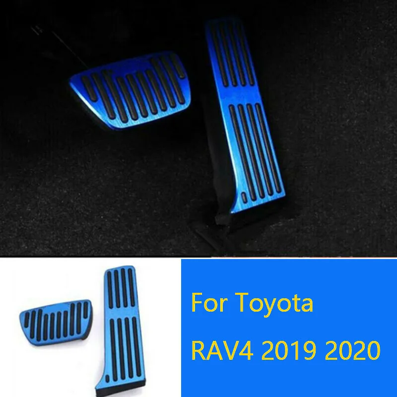 Универсальные Нескользящие ножные педали накладка 2 шт для Toyota RAV4 Rongfang