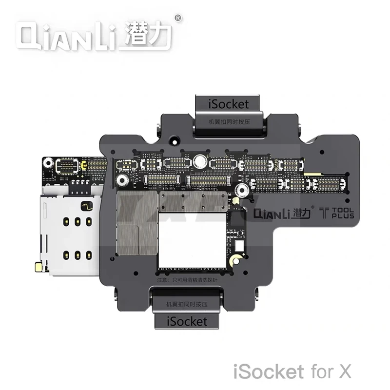 QIANLI isoket для iPhone x xs/xs max материнская плата тестовое приспособление для IPHONEX двухслойная Материнская плата Тестер функций - Цвет: FOR IPX