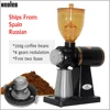 Xeoleo Electric Coffee grinder Coffee bean miller Espresso coffee machine 8 Steps Anti-jump 60mm Flat Burr grinder 100W 1