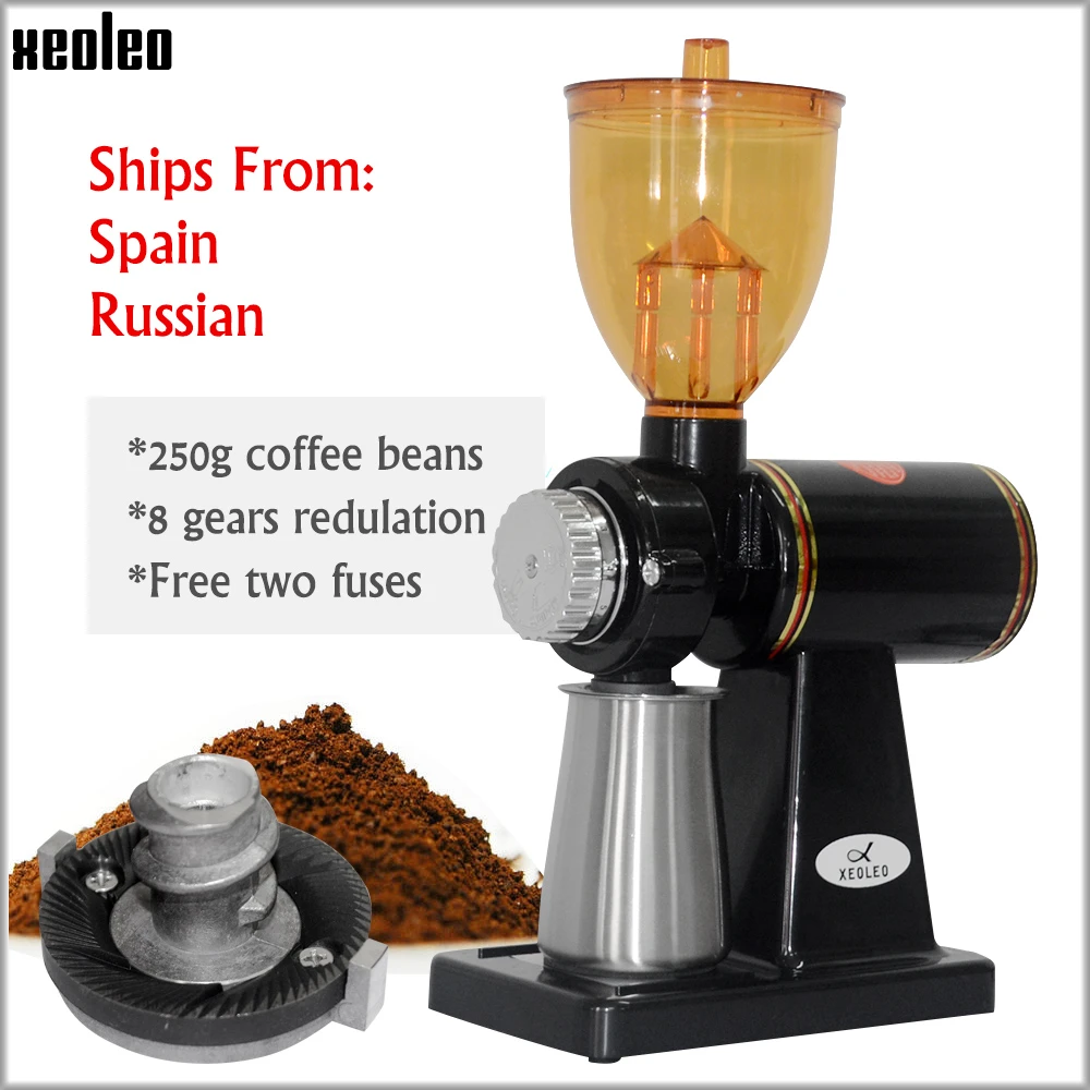 Xeoleo Electric Coffee grinder Coffee bean miller Espresso coffee