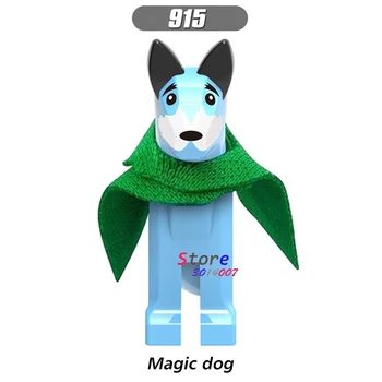 

Single Building Blocks Cartoon Movie Cartoon Animal Series Horses Ghast Spider Donkey Polar DIY toys for children
