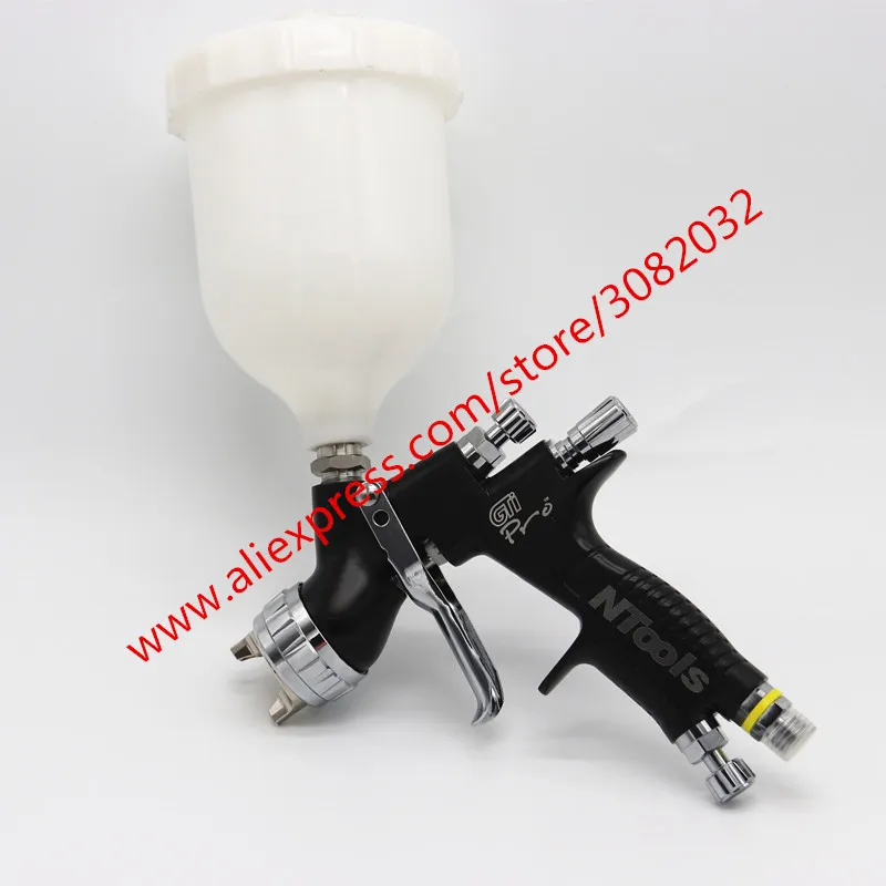 Профессиональный пистолет распылитель Gti Pro Lite Black Paint ing GUN T110/TE20 1 3/1 8 мм на водной